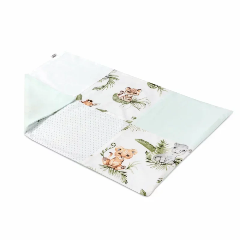Poszewka na poduszkę patchwork 60×40 Afrimals - obrazek 2
