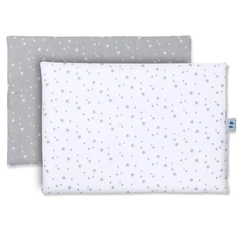 Poduszka płaska 25×35 - Grey Galaxy - bawełna
