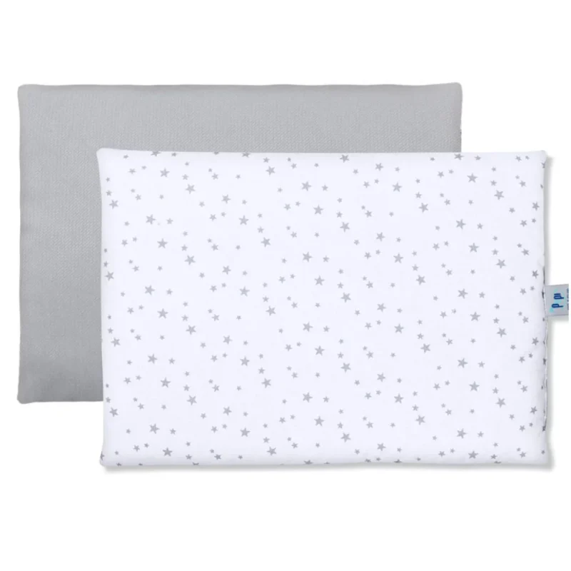 Poduszka płaska 25×35 - Grey Galaxy - bawełna/velvet