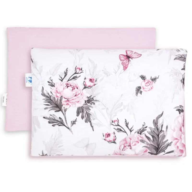Wyprawka niemowlęca 6-elementowa - Pink Flowers - bawełna - obrazek 4