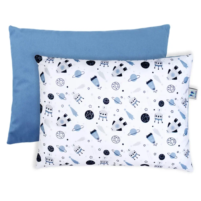Poduszka puchata 30x40 Magic Space z velvetem jeans
