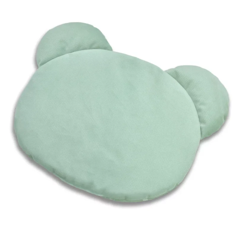 Poduszka płaska MIŚ Green Groove z velvetem - obrazek 2