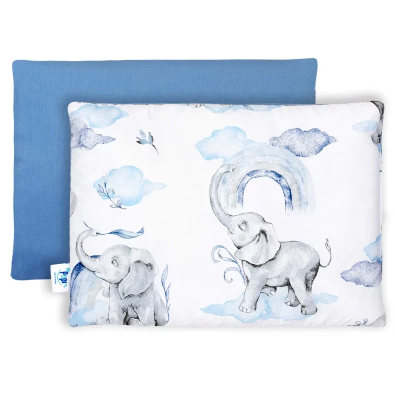 Poduszka płaska 25x35 Eledreams Blue z velvetem
