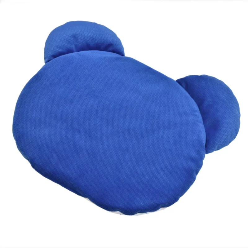 Poduszka płaska MIŚ Blue Bear z velvetem - obrazek 2