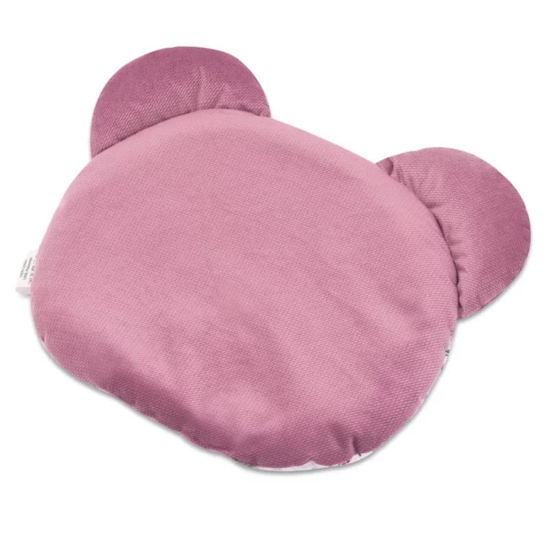 Poduszka płaska MIŚ Eledreams Pink z velvetem - obrazek 2