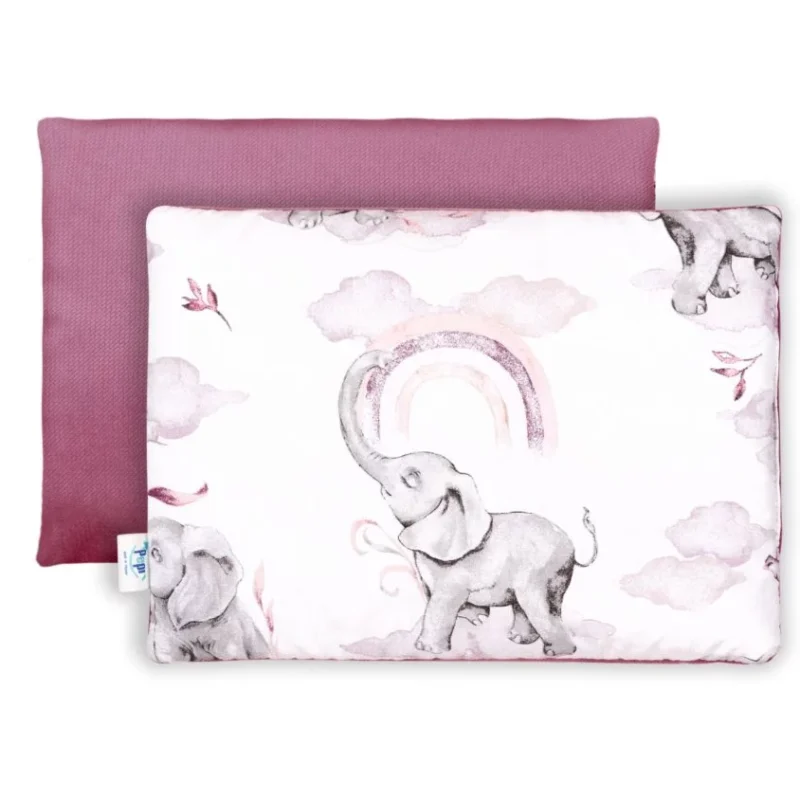 Poduszka płaska 25x35 Eledreams Pink velvetem
