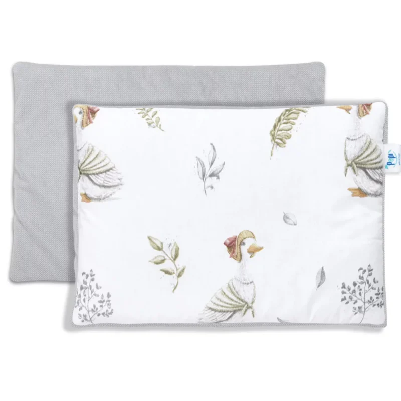 Zestaw poduszka 25x35 i kocyk 55x75 - Lady Goose - bawełna/velvet - obrazek 3