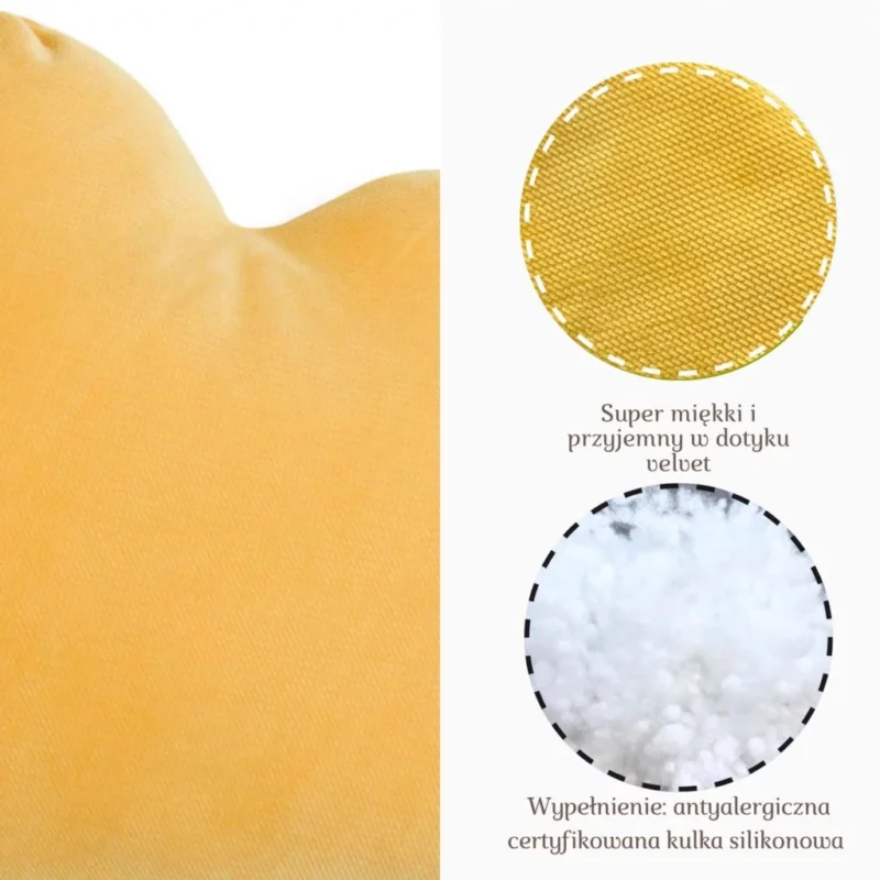 Poduszka CHMURKA honey - obrazek 3