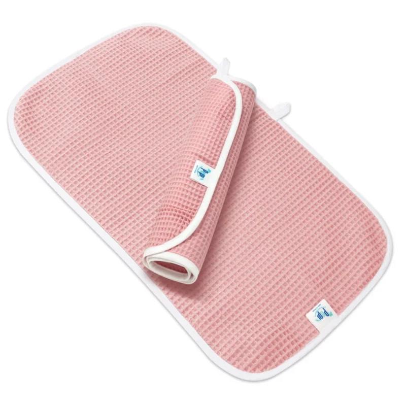 Zestaw 2 ręczników z wafla Pink Pastel