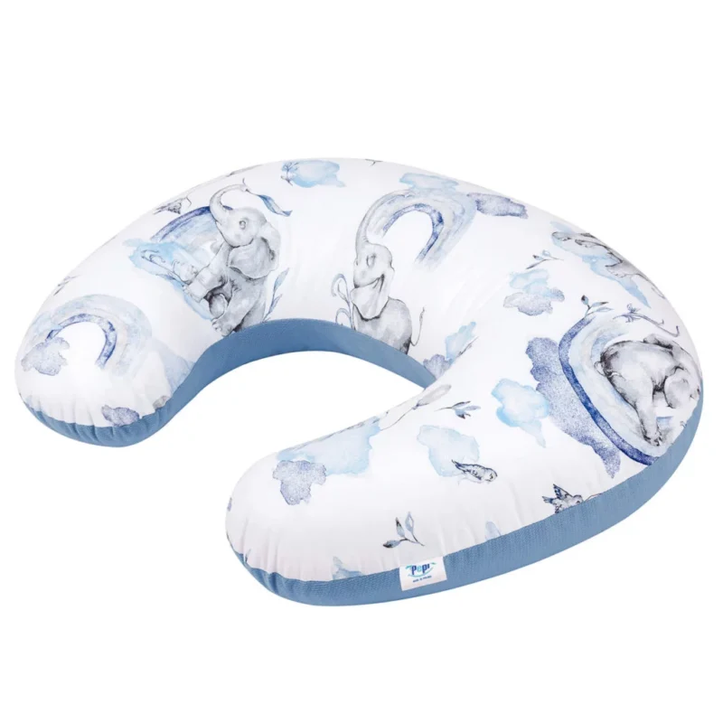 Poduszka do karmienia ROGAL Eledreams Blue z velvetem