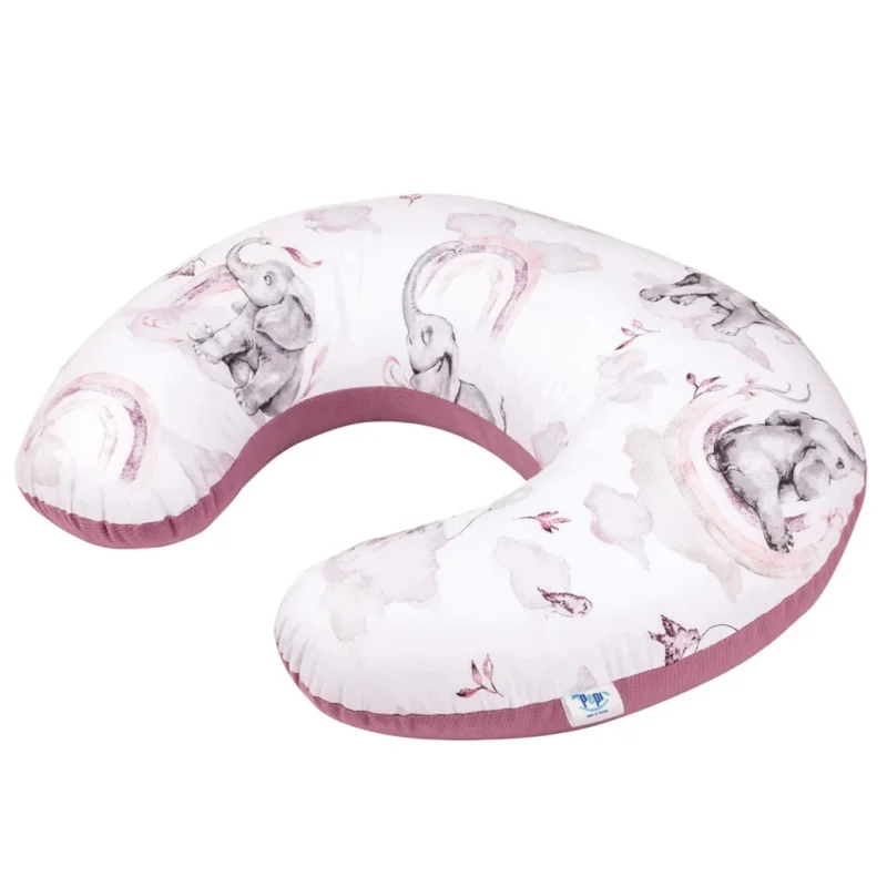 Poduszka do karmienia ROGAL Eledreams Pink z velvetem