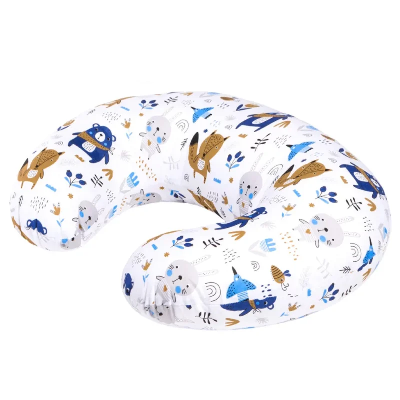 Poduszka do karmienia ROGAL blue bear