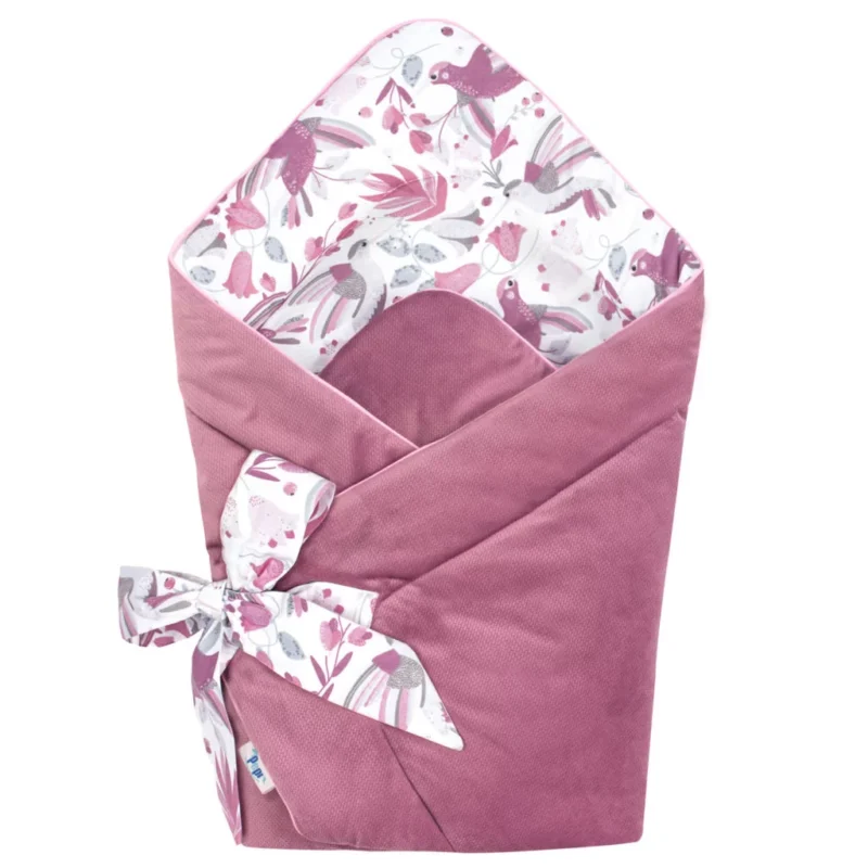 Rożek Hummingbird z velvetem old rosa