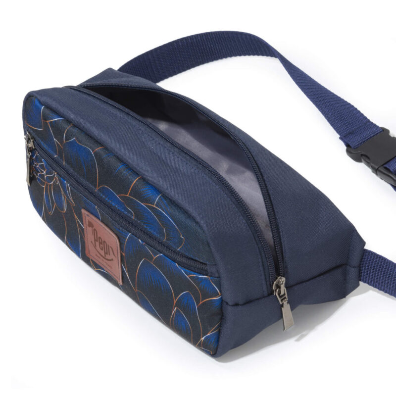 Saszetka Nerka Wodoodporna Peony blue - obrazek 2