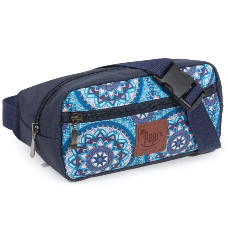 Saszetka Nerka Wodoodporna Mandal blue