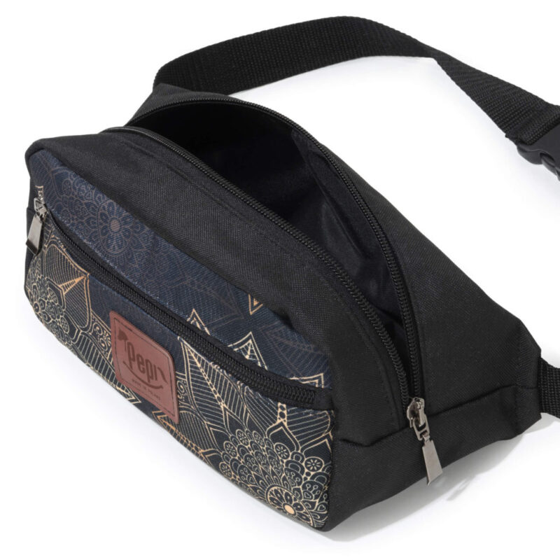 Saszetka Nerka Wodoodporna Rosette black - obrazek 2