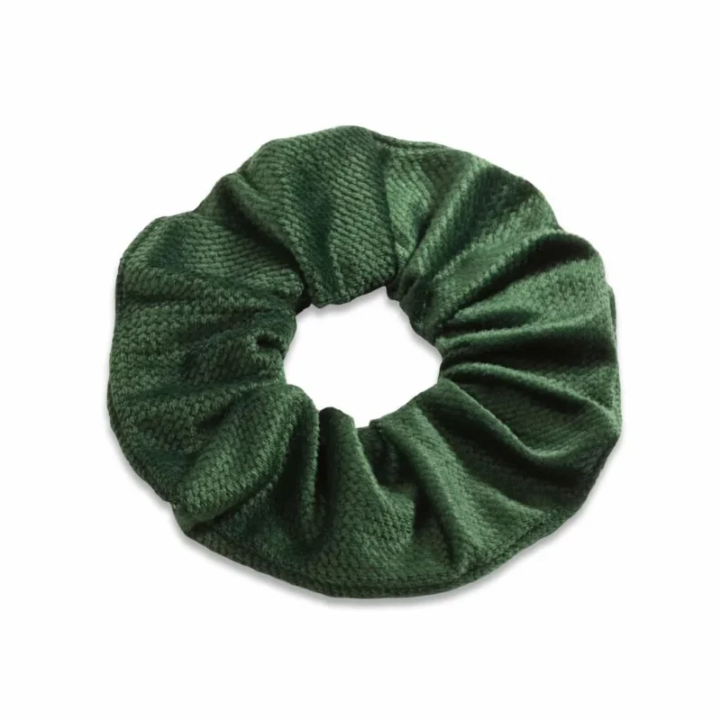 Gumka do włosów Scrunchie z velvetu (zestaw 3) - obrazek 2