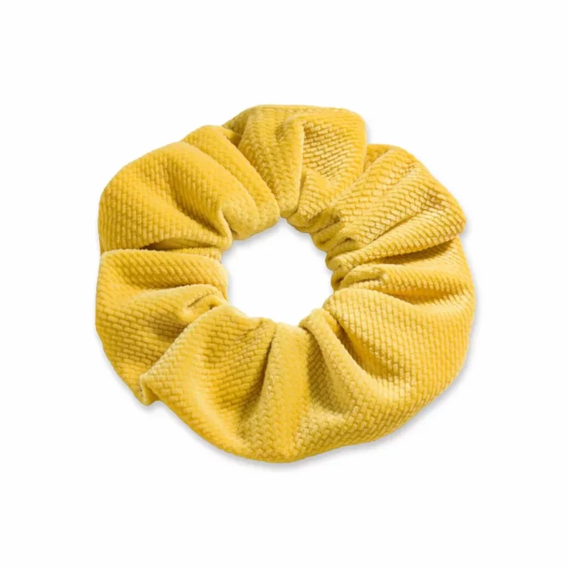 Gumka do włosów Scrunchie z velvetu (zestaw 1) - obrazek 3