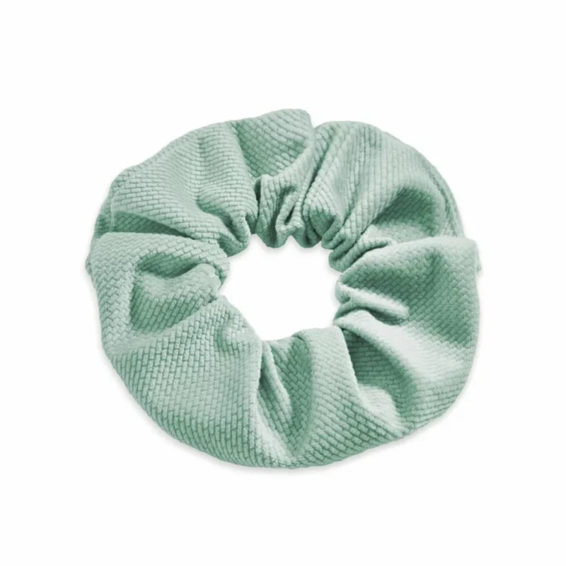 Gumka do włosów Scrunchie z velvetu (zestaw 2) - obrazek 2