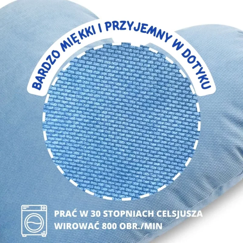 Poduszka KSIĘŻYC jeans - obrazek 4