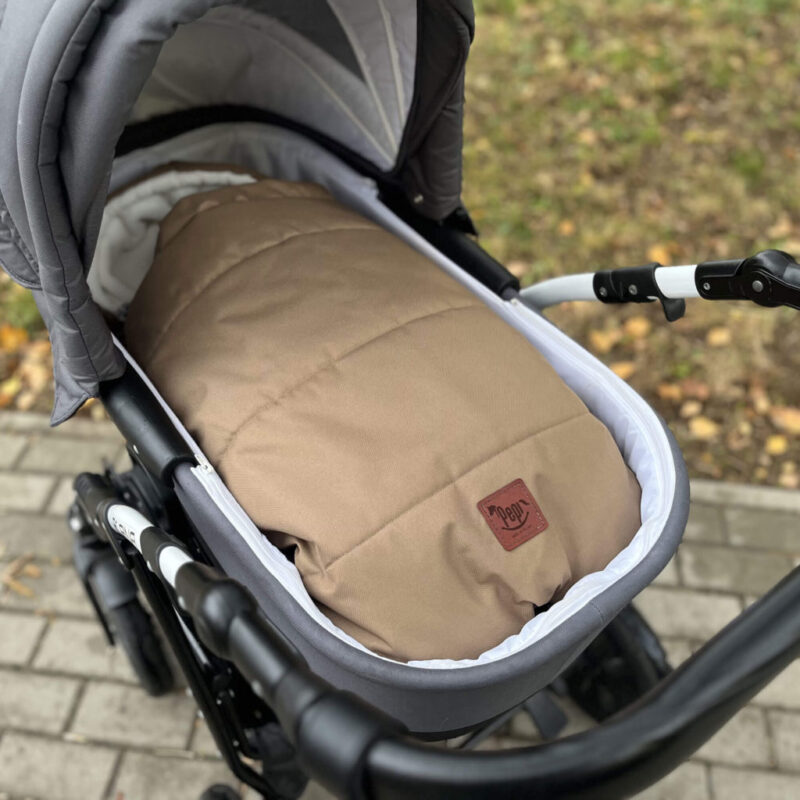 Śpiworek zimowy do wózka MiniBoo grafit - obrazek 6