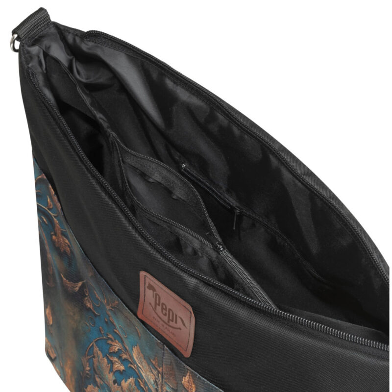 Torba wodoodporna do wózka shopper Gold Leaf black - obrazek 3