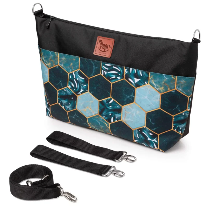 Torba wodoodporna do wózka shopper Nordik Black