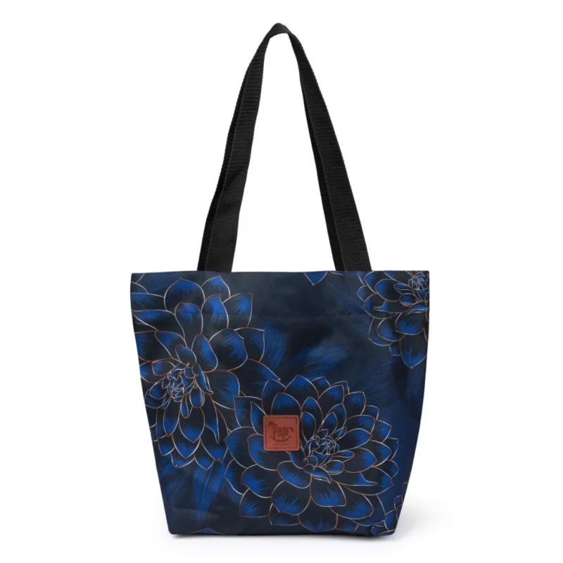 Torba miejska A4 Peony Black - obrazek 3