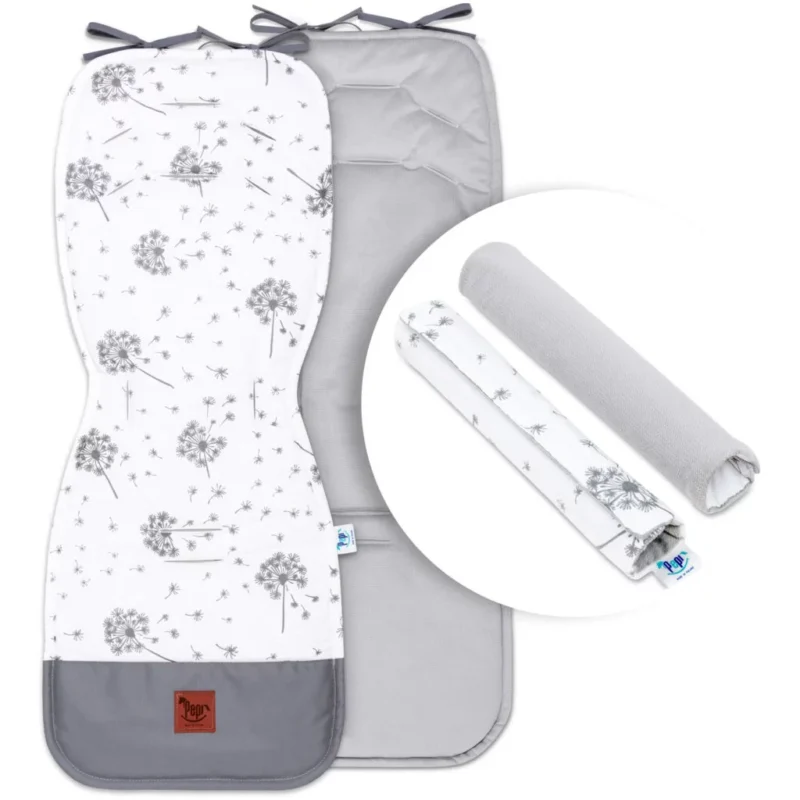 Wkładka do wózka z ochraniaczami na pasy Summer Wind z velvetem