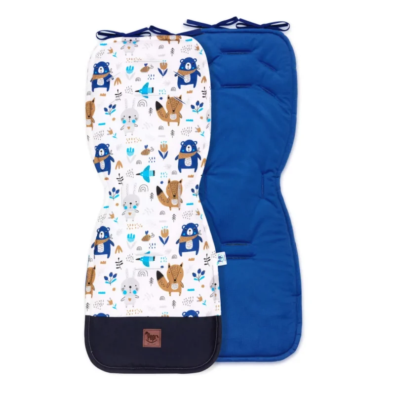 Wkładka do wózka Blue Bear z velvetem