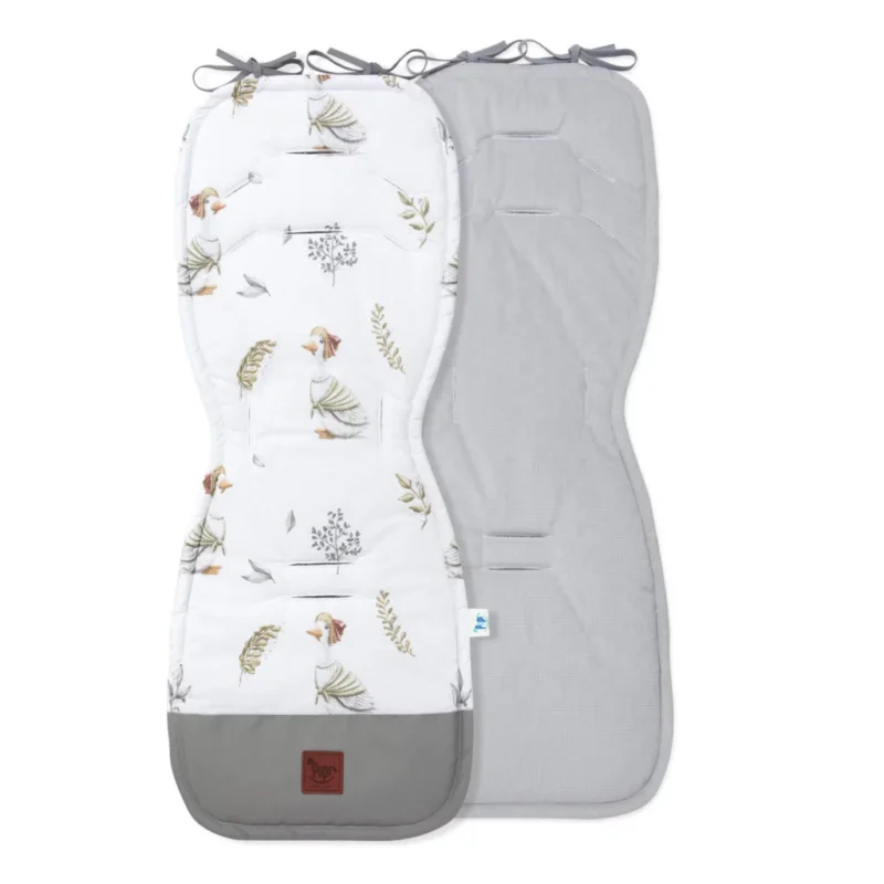 Wkładka do spacerówki - zestaw 5w1 - Lady Goose - bawełna/velvet - obrazek 3