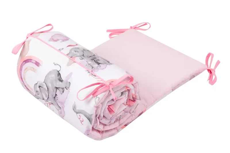 OUTLET***Ochraniacz do łóżeczka Eledreams Pink (397) - obrazek 2