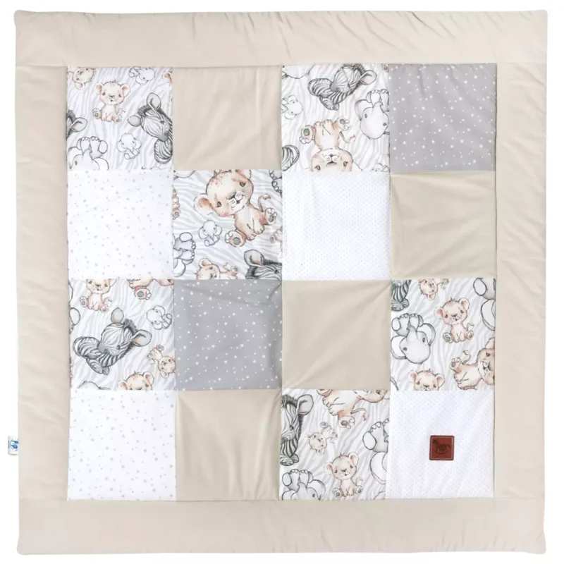 Mata do zabawy PATCHWORK Safari