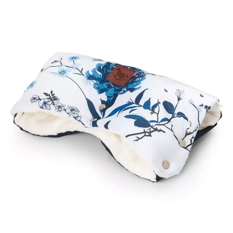 Mufka do wózka MuBoo – Chabry blue