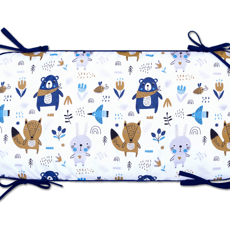 Ochraniacz panelowy do łóżeczka 60×30 Blue Bear