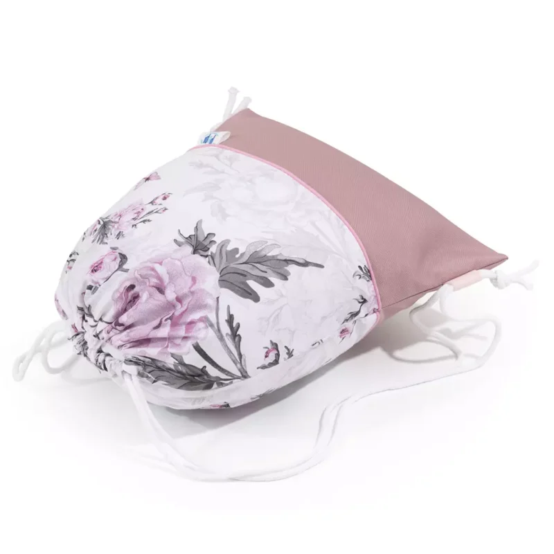 Workoplecak do przedszkola - Pink Flowers - pink - obrazek 2