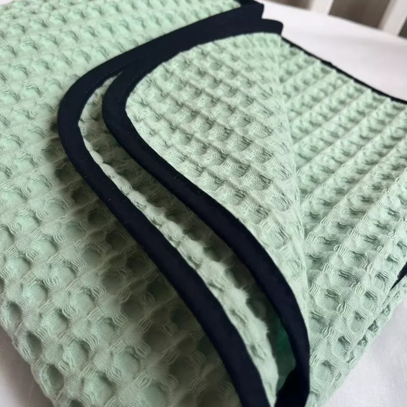UNIKAT***Ręcznik kąpielowy Mint wafel szmaragd 74x105