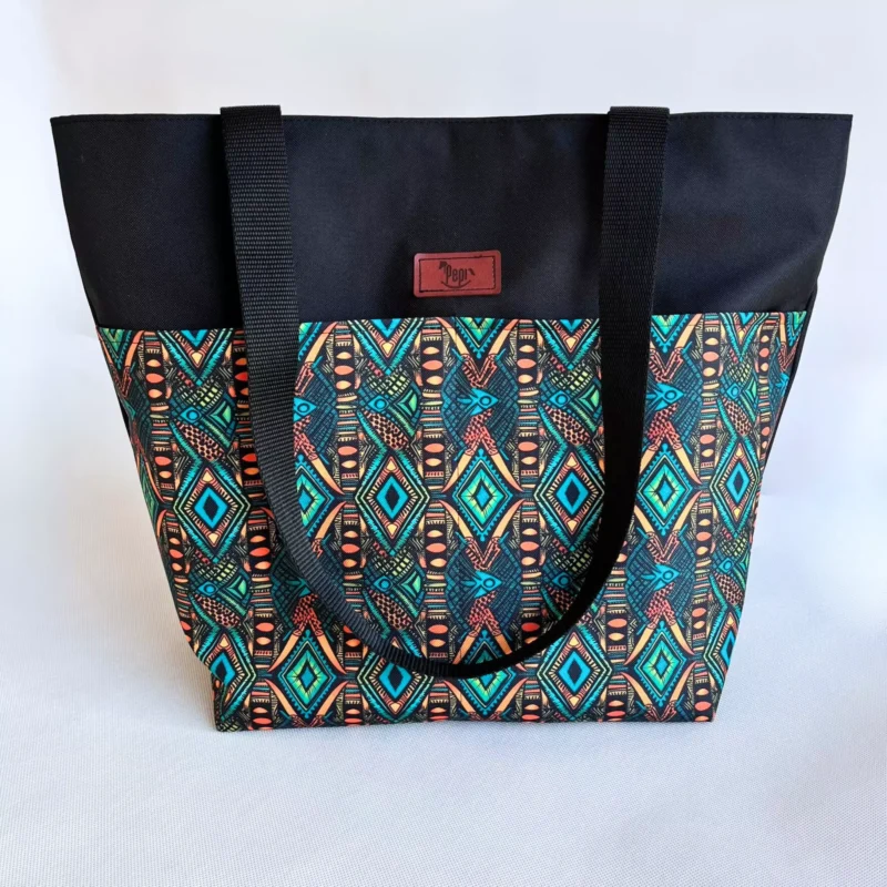 Torba shopper black Zahara Tribal