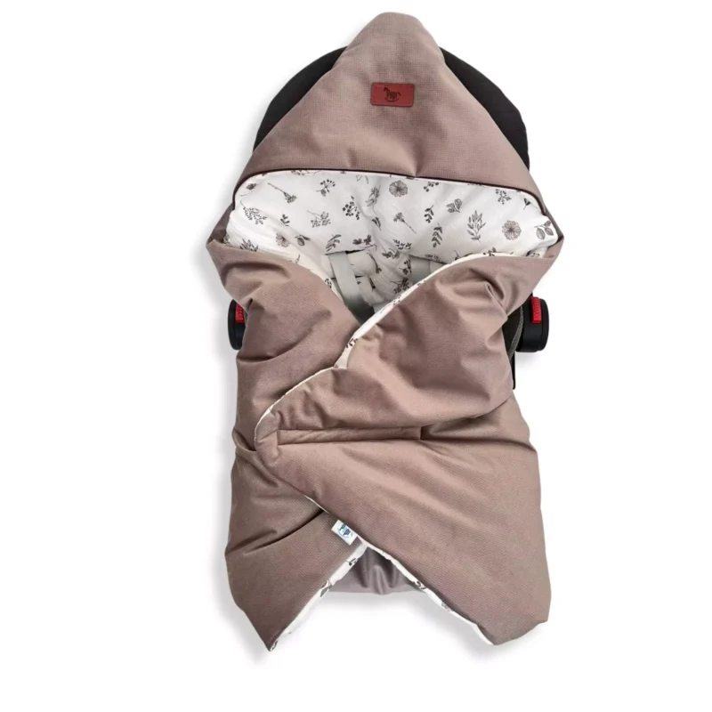 Otulacz do fotelika samochodowego z muślinu - Botanique