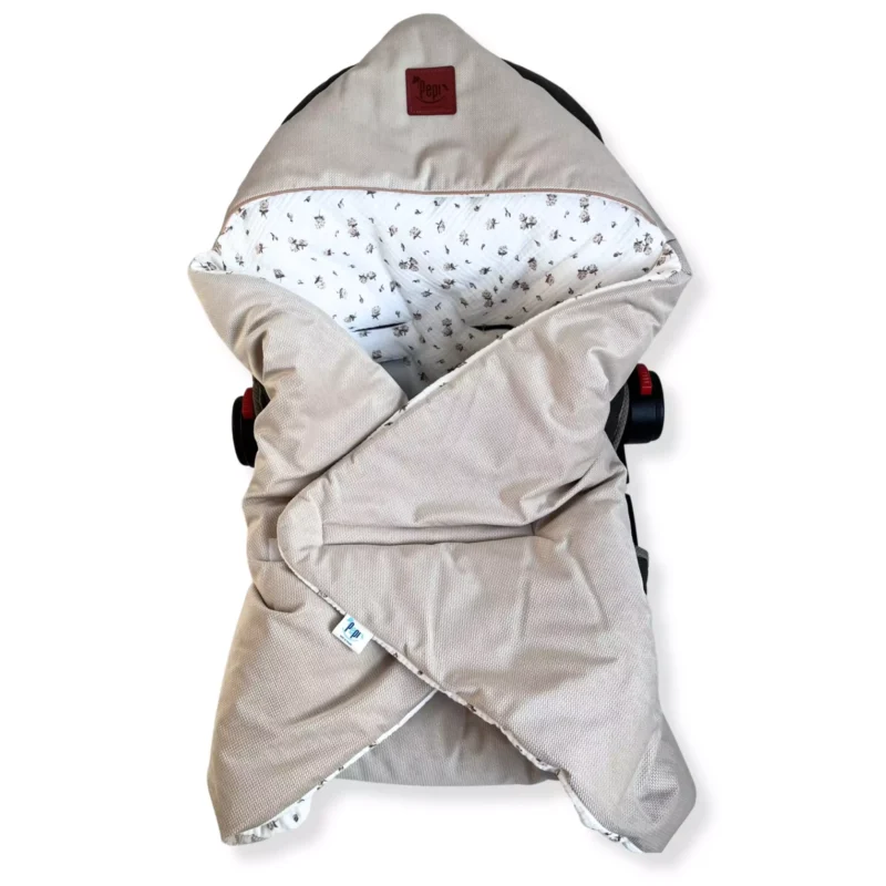 Otulacz do fotelika samochodowego z muślinu - Rosalie